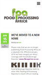 Mobile Screenshot of foodprocessingafrica.com